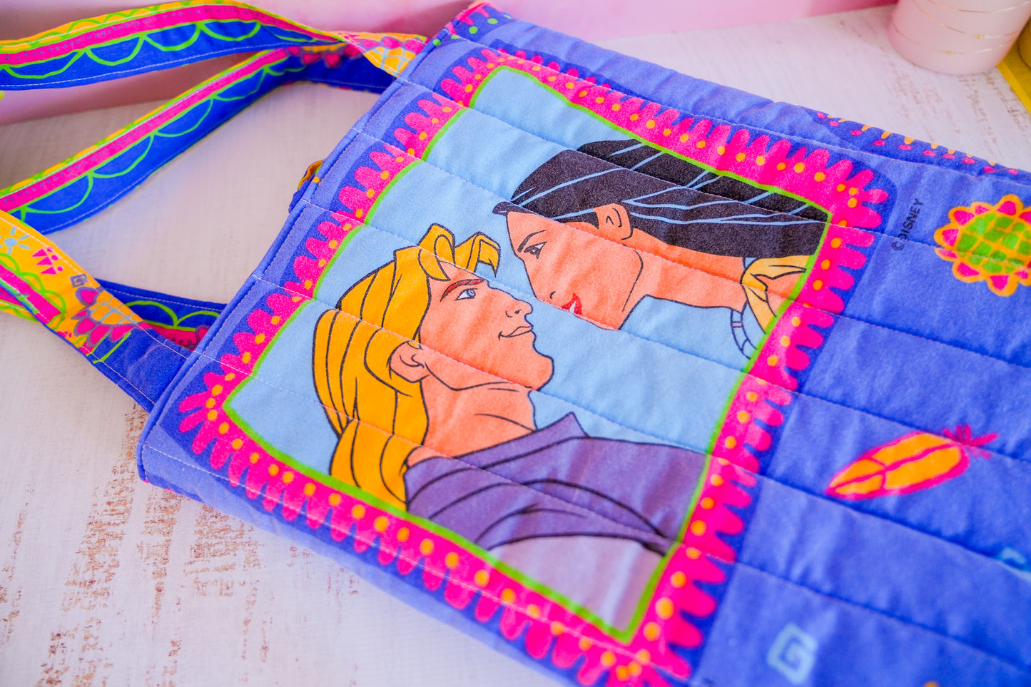 Tote Bag upcycling - Pocahontas