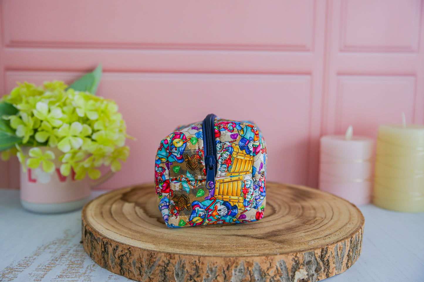 Trousse à Maquillage (Matelassée) - La Bande à Picsou