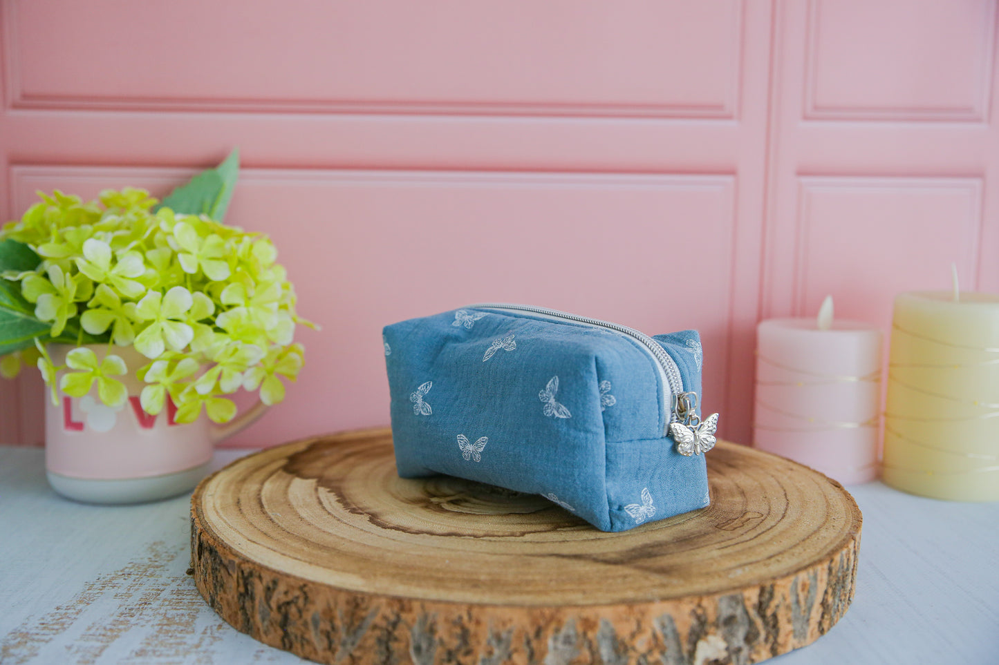 Trousse à Maquillage - Papillons