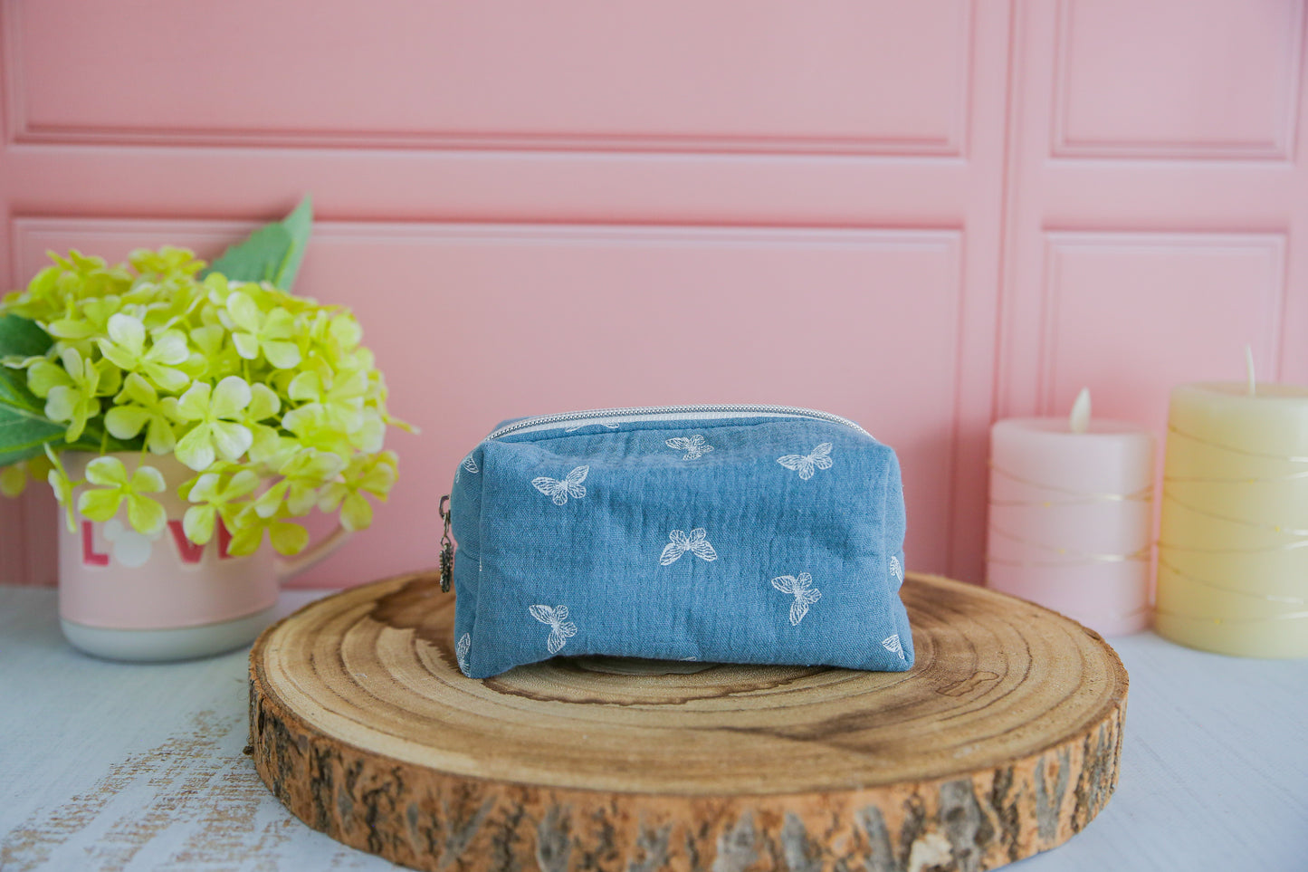 Trousse à Maquillage - Papillons